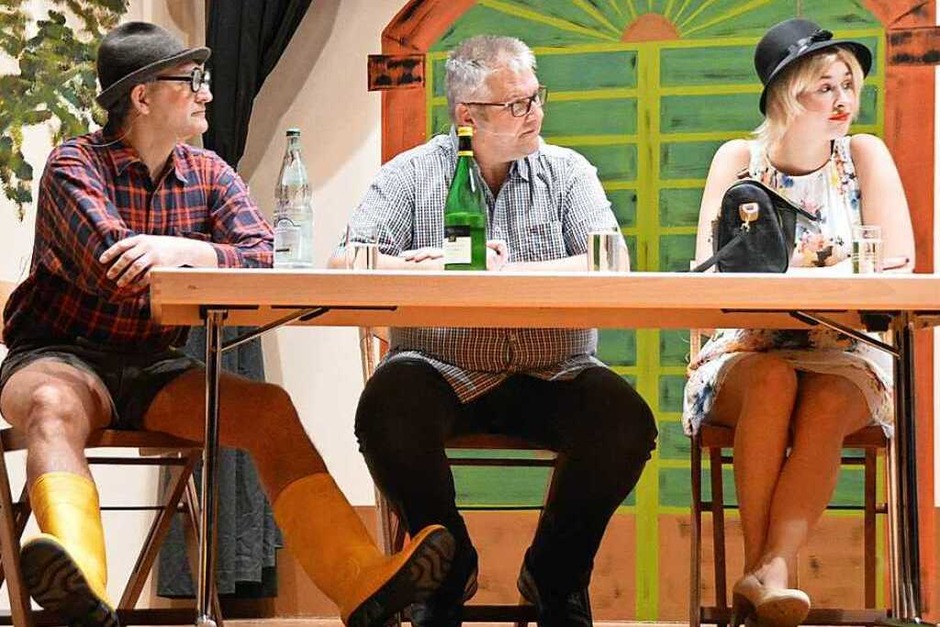 Eindrücke vom Zunftabend in Schwörstadt (Foto: Horatio Gollin) Eindrücke vom Zunftabend in Schwörstadt (Foto: Horatio Gollin)