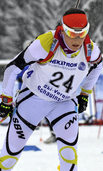 Franziska Schöttler vom SC Todtnau überzeugt am Schießstand in Ruhpolding Franziska Schöttler vom SC Todtnau überzeugt am Schießstand in Ruhpolding