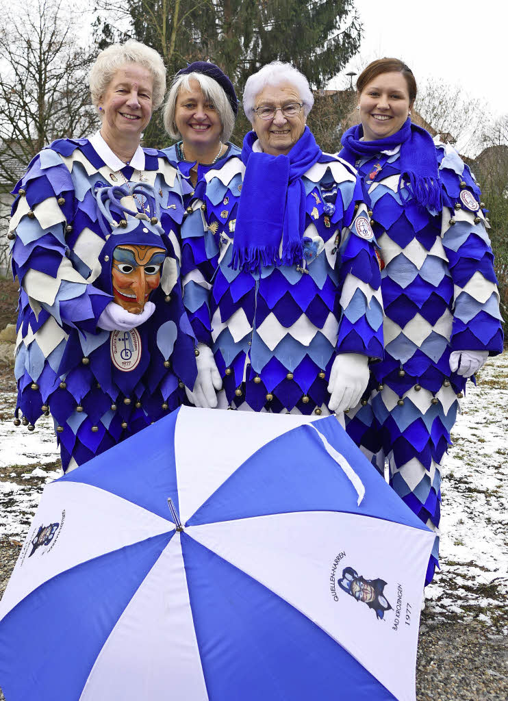 Zunft der Quellen-Narren feiert am Samstag ihr 40-jähriges Bestehen - Badische Zeitung