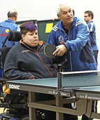Tischtennistraining des SV Blau-Weiß Wiehre kommt bei Menschen mit Handicap gut an Tischtennistraining des SV Blau-Weiß Wiehre kommt bei Menschen mit Handicap gut an