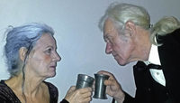 Das Theater 1098 präsentiert das Stück "Dinner für eine" im Artjamming-Café Das Theater 1098 präsentiert das Stück "Dinner für eine" im Artjamming-Café