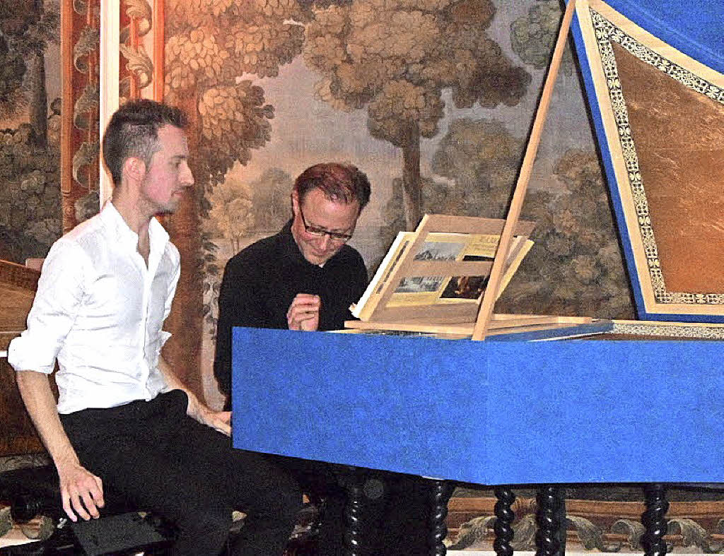 Jörg-Andreas Bötticher und Jermaine Sprosse spielten Hammerflügel und ... - Badische Zeitung