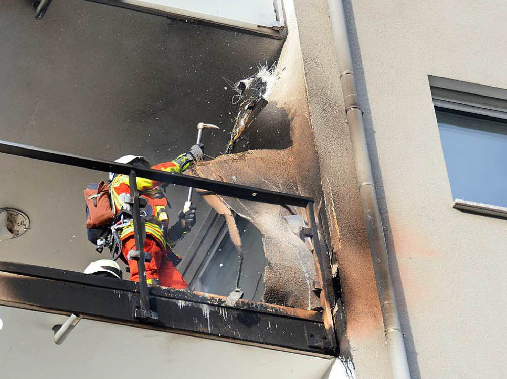 Fassadenbrand An Der Hauensteinstraße - Bad Säckingen - Badische Zeitung