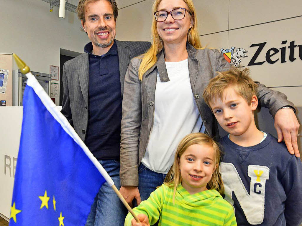 Warum Europa für eine Familie aus Kirchzarten eine Herzenssache ist - Badische Zeitung