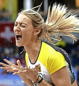 Historisches Gold im Frauen-Dreisprung Historisches Gold im Frauen-Dreisprung