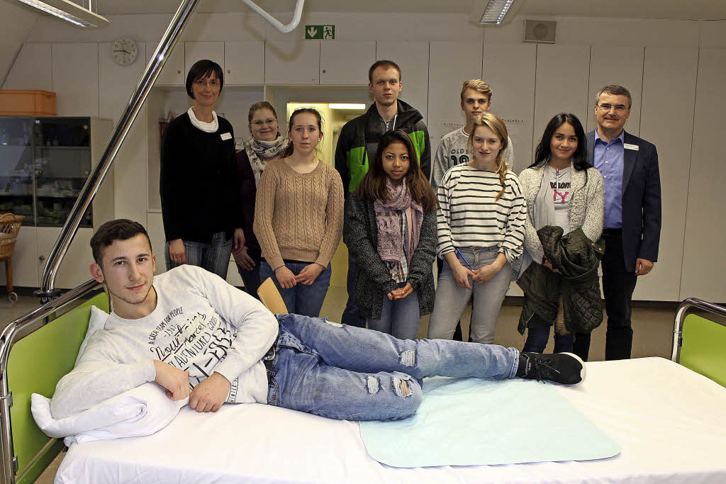 Werbung für die Pflege - Badische Zeitung