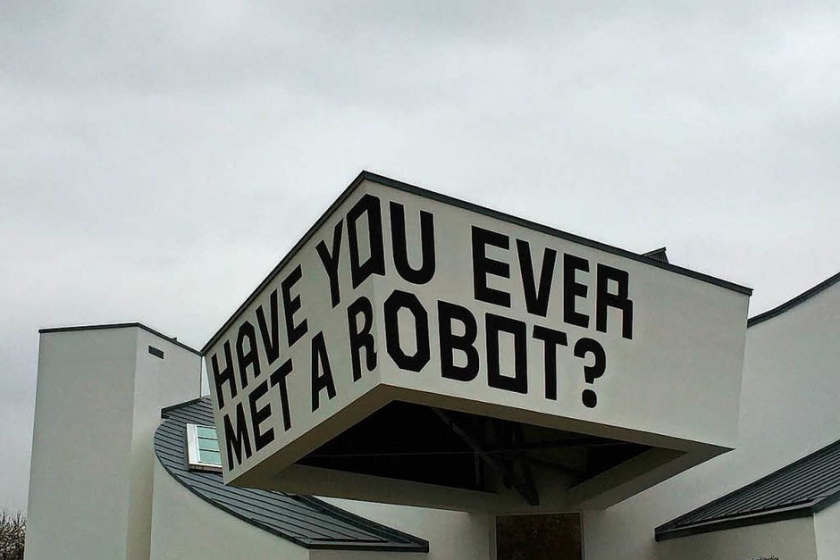 Hast du schon mal einen Roboter getroffen? (Foto: Sonja Zellmann) Hast du schon mal einen Roboter getroffen? (Foto: Sonja Zellmann)