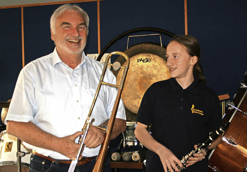 Die Gemeindekapelle setzt sich in Szene - Badische Zeitung