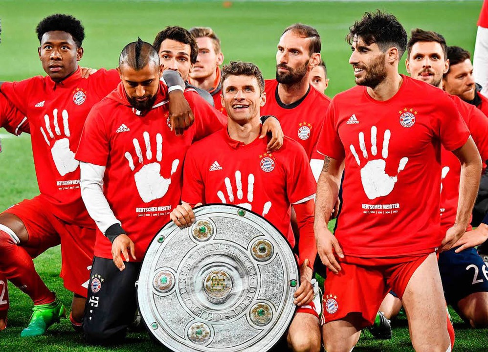 Bayern München ist zum 27 Mal Deutscher Meister 1 Bundesliga