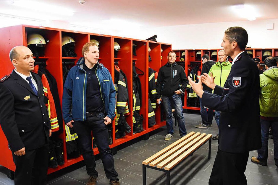 Mit einem Festwochenende wurde das neue Feuerwehrhaus in Pfaffenweiler gefeiert. (Foto: Jonas Hirt) Mit einem Festwochenende wurde das neue Feuerwehrhaus in Pfaffenweiler gefeiert. (Foto: Jonas Hirt)