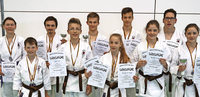 Karateka auf Medaillenjagd Karateka auf Medaillenjagd