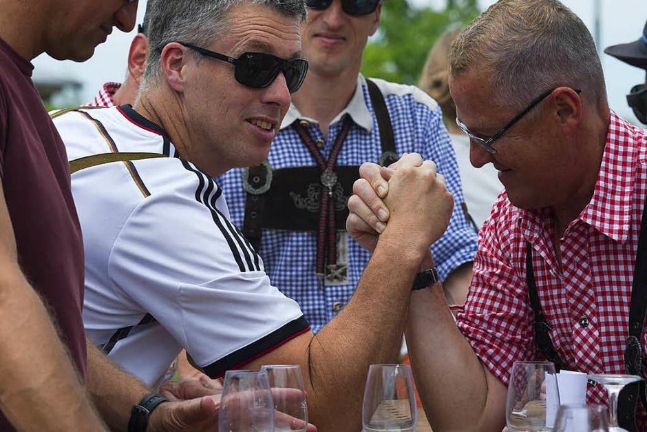 Vermutlich ein neuer Rekord: Rund 30 000 Besucher ließen es sich beim Gutedeltag gut gehen. (Foto: Volker Münch) Vermutlich ein neuer Rekord: Rund 30 000 Besucher ließen es sich beim Gutedeltag gut gehen. (Foto: Volker Münch)