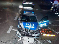 Polizei in Wyhlen in schweren Unfall verwickelt – drei Verletzte Polizei in Wyhlen in schweren Unfall verwickelt – drei Verletzte