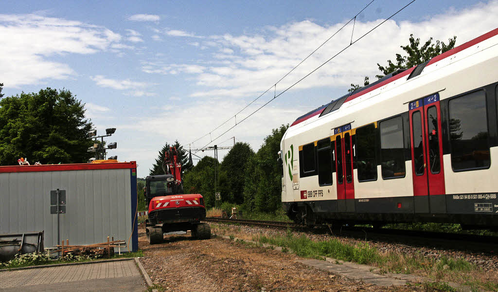 Bahn will Schlattholz Halt zügig bauen Schopfheim Badische Zeitung