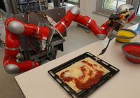 Bei der Pizza geht manchmal noch was daneben Bei der Pizza geht manchmal noch was daneben