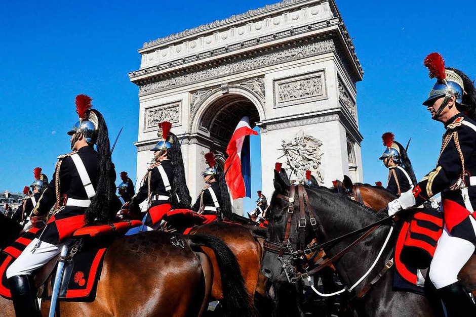 Die „Garde républicaine“ (Foto: AFP) Die „Garde républicaine“ (Foto: AFP)