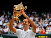 Feder holt historischen achten Wimbledon-Sieg Feder holt historischen achten Wimbledon-Sieg