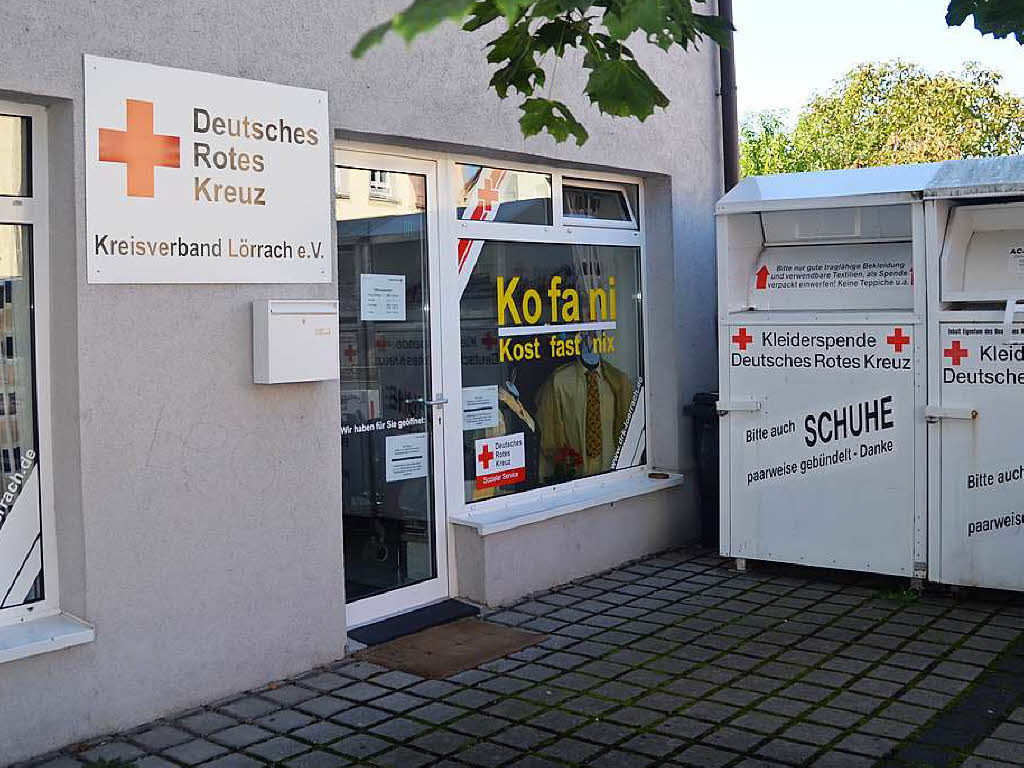 DRK-Kleiderladen in Weil am Rhein schließt zum 30. August - Badische Zeitung