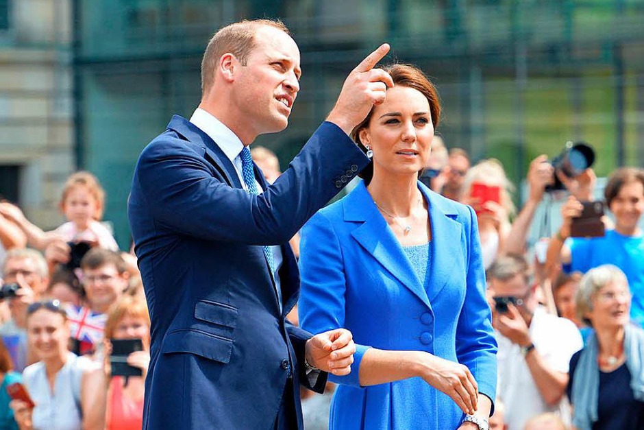 Der erste Deutschlandbesuch von Prinz William mit Frau und Kindern. (Foto: dpa) Der erste Deutschlandbesuch von Prinz William mit Frau und Kindern. (Foto: dpa)