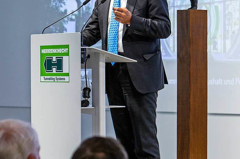 Günther Oettinger (Foto: Herrenknecht AG ) Günther Oettinger (Foto: Herrenknecht AG )