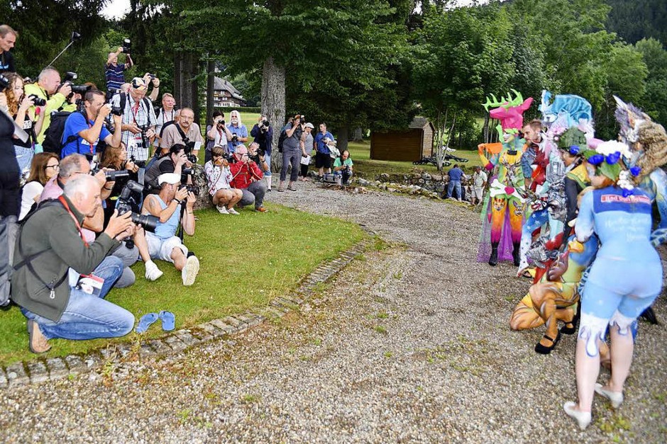 Bodypainting-Festival am Titisee. (Foto: Philippe Thines) Bodypainting-Festival am Titisee. (Foto: Philippe Thines)