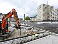 Neue Baustellen sorgen in Freiburg für neue Staus Neue Baustellen sorgen in Freiburg für neue Staus