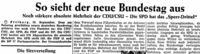 "Außerordentlicher Vertrauensbeweis" "Außerordentlicher Vertrauensbeweis"