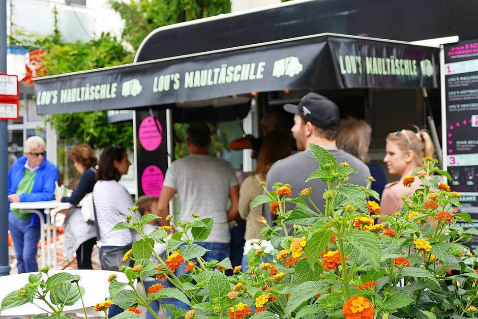 Die erste BZ Food Truck Meile in Bad Krozingen stieß auf eine riesige Resonanz. (Foto: Susanne Müller) Die erste BZ Food Truck Meile in Bad Krozingen stieß auf eine riesige Resonanz. (Foto: Susanne Müller)