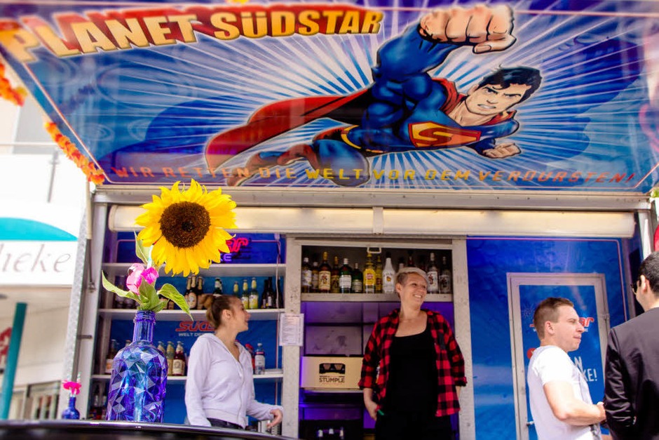 Die erste BZ Food Truck Meile in Bad Krozingen stieß auf eine riesige Resonanz. (Foto: Julia Klaus) Die erste BZ Food Truck Meile in Bad Krozingen stieß auf eine riesige Resonanz. (Foto: Julia Klaus)