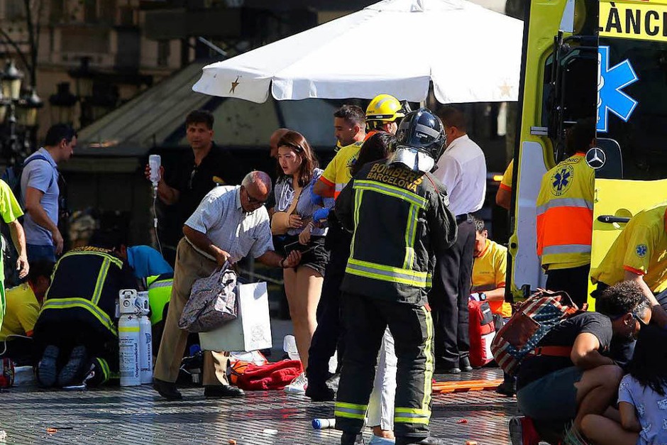 Auf Barcelonas Flaniermeile Las Ramblas hat es einen Terroranschlag gegeben. (Foto: dpa) Auf Barcelonas Flaniermeile Las Ramblas hat es einen Terroranschlag gegeben. (Foto: dpa)