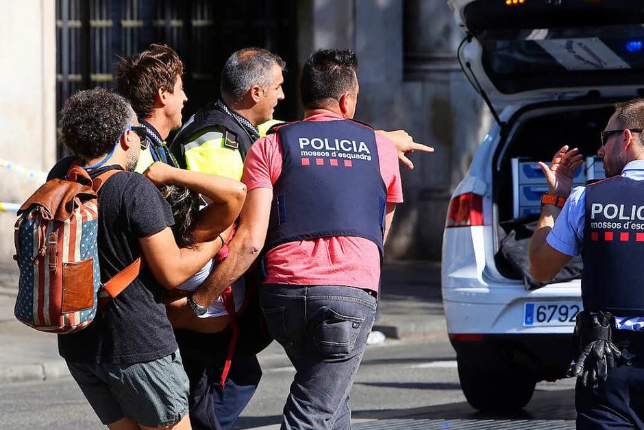 Auf Barcelonas Flaniermeile Las Ramblas hat es einen Terroranschlag gegeben. (Foto: dpa) Auf Barcelonas Flaniermeile Las Ramblas hat es einen Terroranschlag gegeben. (Foto: dpa)