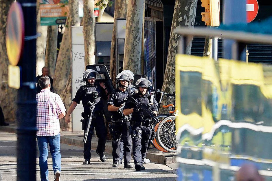 Auf Barcelonas Flaniermeile Las Ramblas hat es einen Terroranschlag gegeben. (Foto: AFP) Auf Barcelonas Flaniermeile Las Ramblas hat es einen Terroranschlag gegeben. (Foto: AFP)