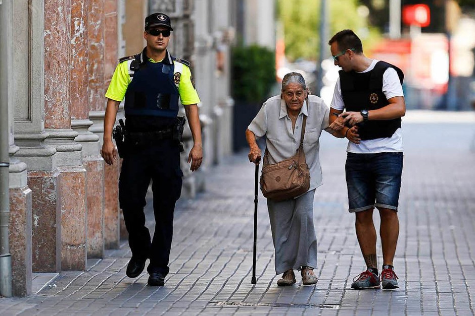Auf Barcelonas Flaniermeile Las Ramblas hat es einen Terroranschlag gegeben. (Foto: AFP) Auf Barcelonas Flaniermeile Las Ramblas hat es einen Terroranschlag gegeben. (Foto: AFP)