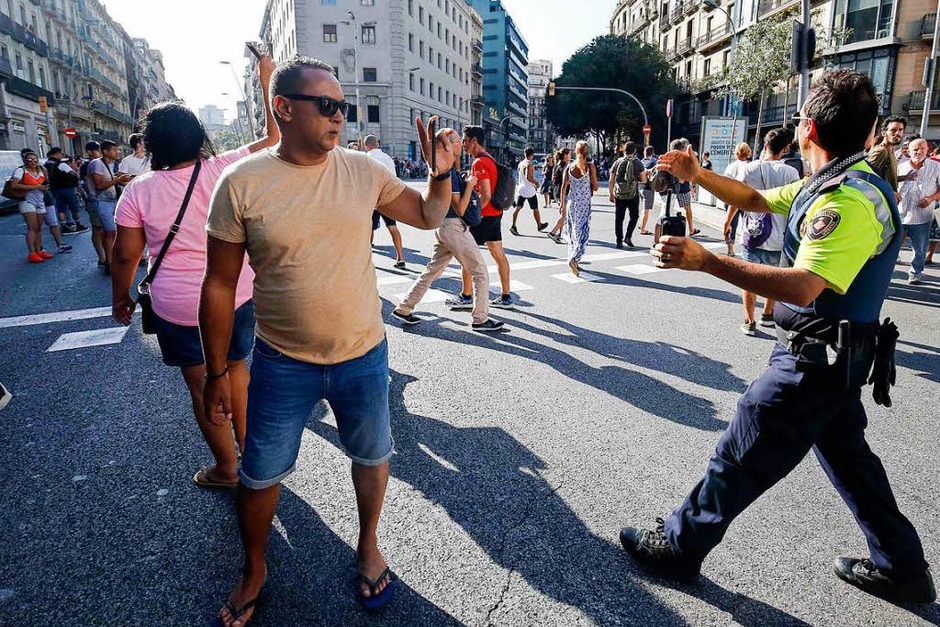 Auf Barcelonas Flaniermeile Las Ramblas hat es einen Terroranschlag gegeben. (Foto: AFP) Auf Barcelonas Flaniermeile Las Ramblas hat es einen Terroranschlag gegeben. (Foto: AFP)