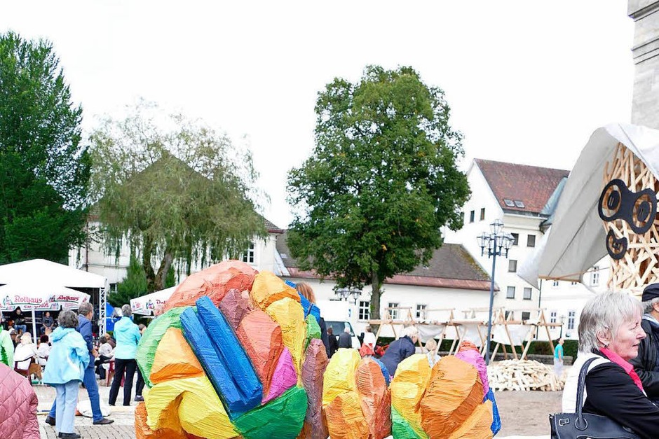 Eindrücke vom Abschlusswochenende des Bildhauersymposiums. (Foto: Claudia Renk) Eindrücke vom Abschlusswochenende des Bildhauersymposiums. (Foto: Claudia Renk)