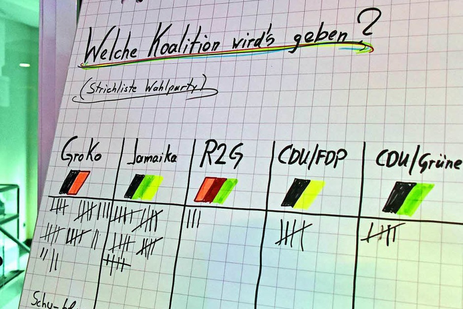 Bundestagswahl 2017: Spannung und Aufregung auf den Wahlpartys von CDU, SPD, FDP, Die Linke, Die Grünen und AfD. (Foto: Michael Bamberger) Bundestagswahl 2017: Spannung und Aufregung auf den Wahlpartys von CDU, SPD, FDP, Die Linke, Die Grünen und AfD. (Foto: Michael Bamberger)