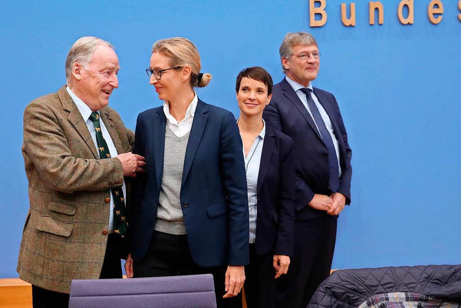 Was sagt Petrys Blick? (Foto: dpa) Was sagt Petrys Blick? (Foto: dpa)