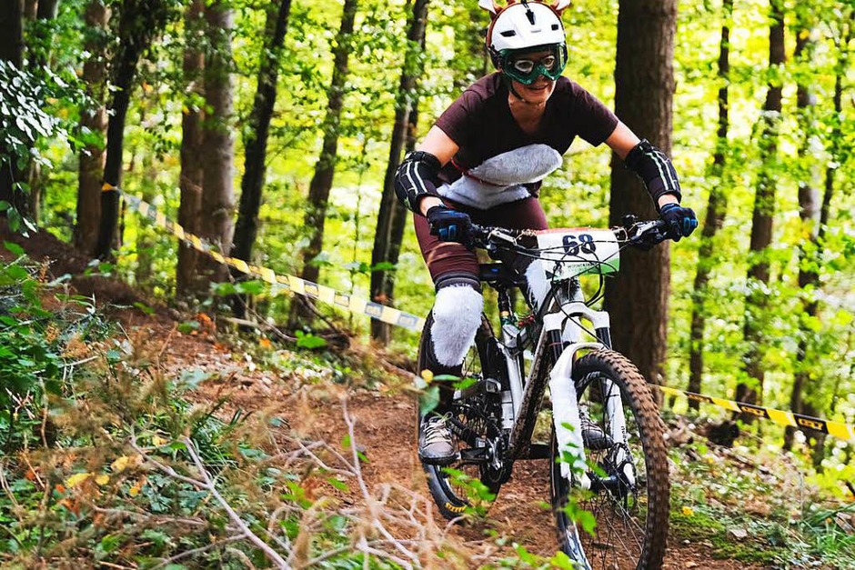 Mountainbiker im Freiburger Wald. (Foto: Miroslav Dakov) Mountainbiker im Freiburger Wald. (Foto: Miroslav Dakov)