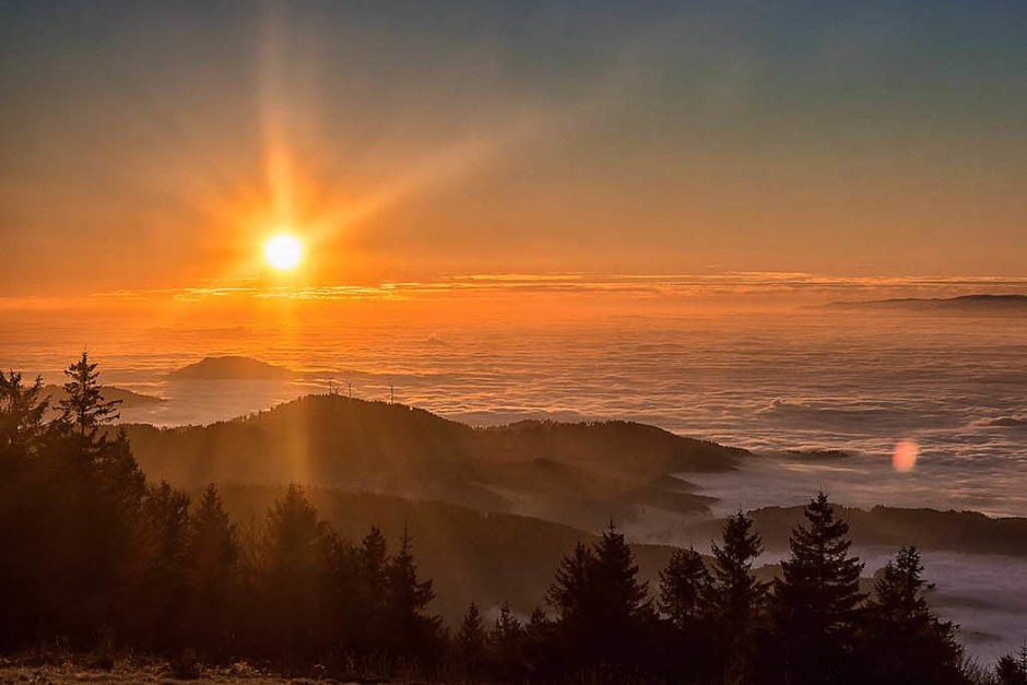 Kategorie Land: Sonnenuntergang im Schwarzwald (Waldkirch) (Foto: Jasmin Seidel) Kategorie Land: Sonnenuntergang im Schwarzwald (Waldkirch) (Foto: Jasmin Seidel)
