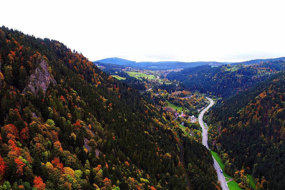 Das herbstliche Höllental (Foto: Noah Bach) Das herbstliche Höllental (Foto: Noah Bach)