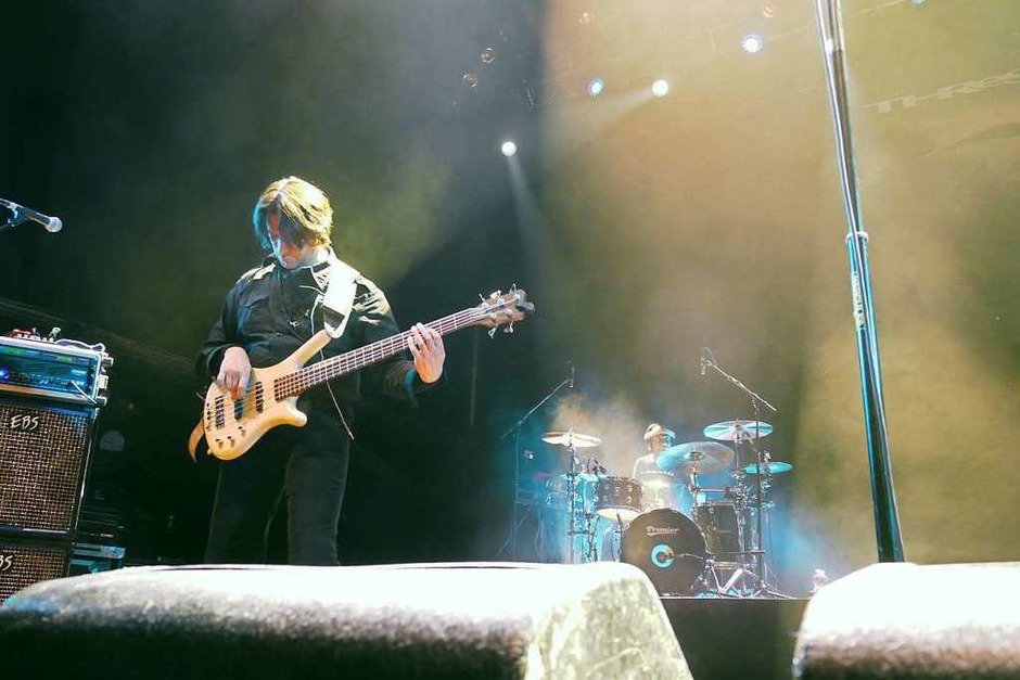 Steve Anderson (Bass) und Johanne James (Drums) – Rhythmussektion der Extraklasse. (Foto: David Weigend) Steve Anderson (Bass) und Johanne James (Drums) – Rhythmussektion der Extraklasse. (Foto: David Weigend)