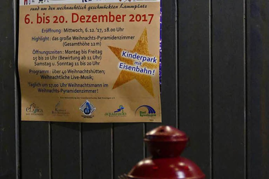 Impressionen vom Weihnachtsmarkt in Bad Krozingen auf dem Lammplatz (Foto: Hans-Peter Müller) Impressionen vom Weihnachtsmarkt in Bad Krozingen auf dem Lammplatz (Foto: Hans-Peter Müller)