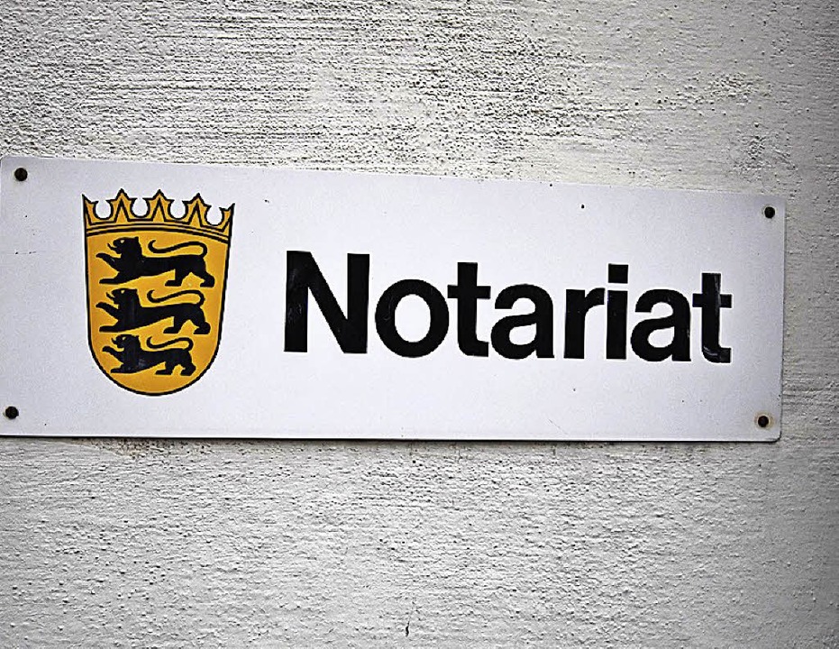 Das Notariat In Schönau Schließt - Schönau - Badische Zeitung