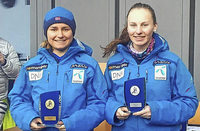 Doppelte Bescherung im Riesenslalom Doppelte Bescherung im Riesenslalom