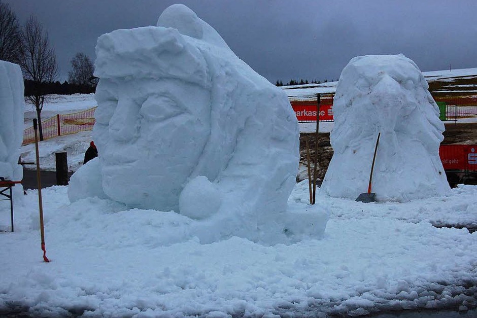 Fotos Schneeskulpturenfestival in Bernau 2018. (Foto: Claudia Renk) Fotos Schneeskulpturenfestival in Bernau 2018. (Foto: Claudia Renk)