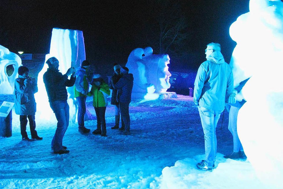 Fotos Schneeskulpturenfestival in Bernau 2018. (Foto: Ulrike Spiegelhalter) Fotos Schneeskulpturenfestival in Bernau 2018. (Foto: Ulrike Spiegelhalter)