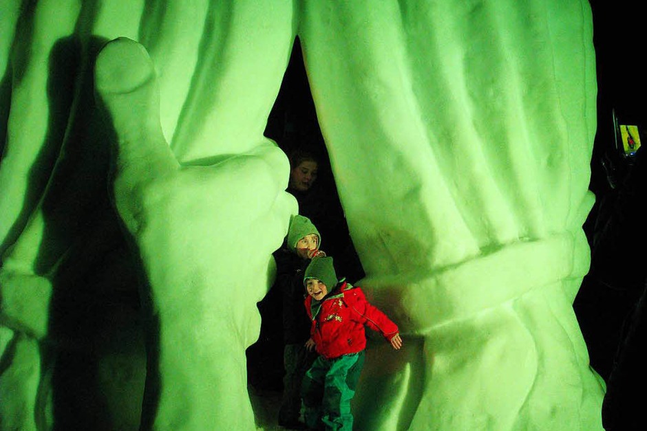 Fotos Schneeskulpturenfestival in Bernau 2018. (Foto: Ulrike Spiegelhalter) Fotos Schneeskulpturenfestival in Bernau 2018. (Foto: Ulrike Spiegelhalter)