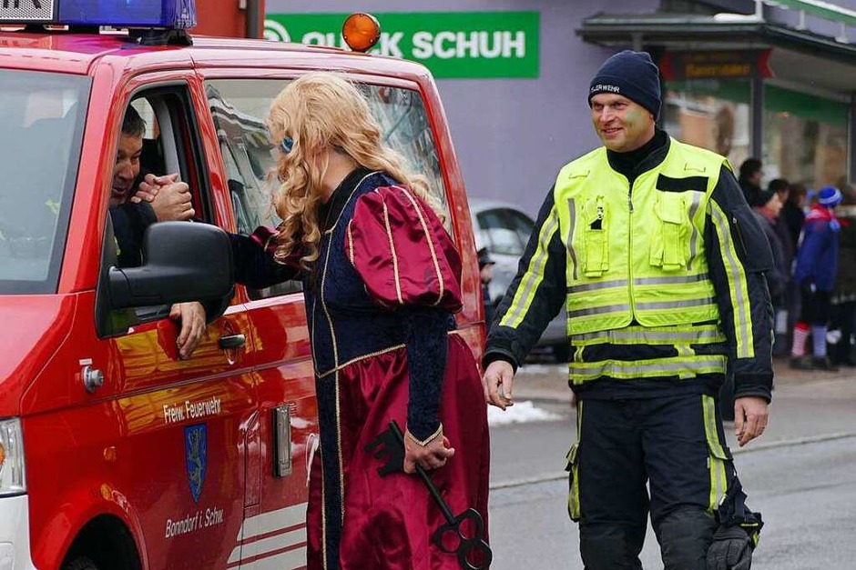 Fasnetumzug am Schmutzige Dunschdig in Bonndorf. (Foto: Juliane Kühnemund) Fasnetumzug am Schmutzige Dunschdig in Bonndorf. (Foto: Juliane Kühnemund)