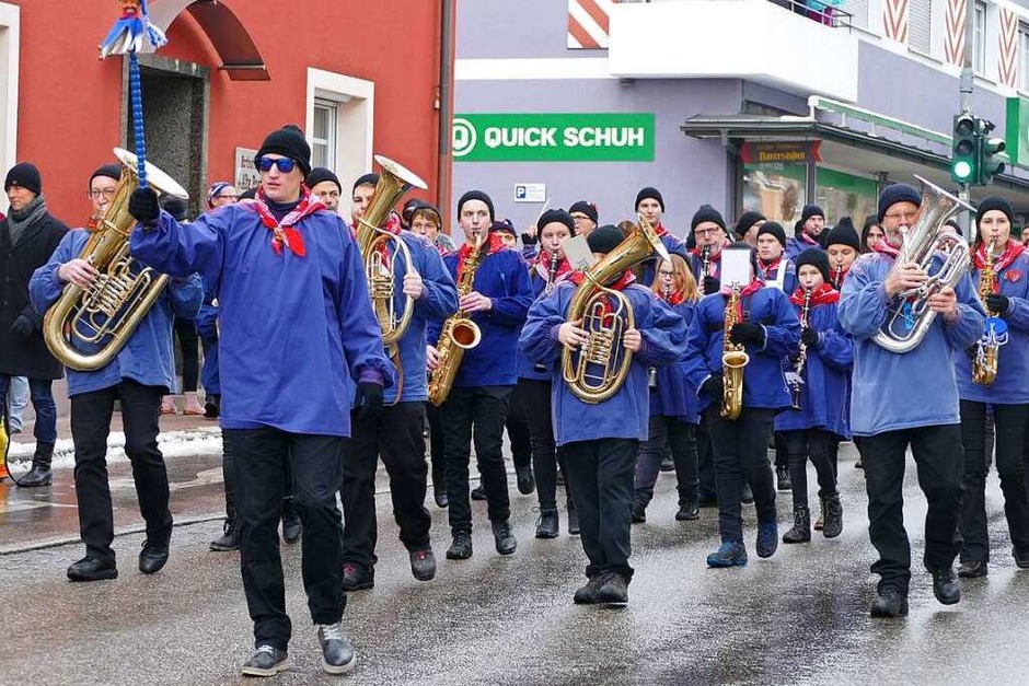 Fasnetumzug am Schmutzige Dunschdig in Bonndorf. (Foto: Juliane Kühnemund) Fasnetumzug am Schmutzige Dunschdig in Bonndorf. (Foto: Juliane Kühnemund)