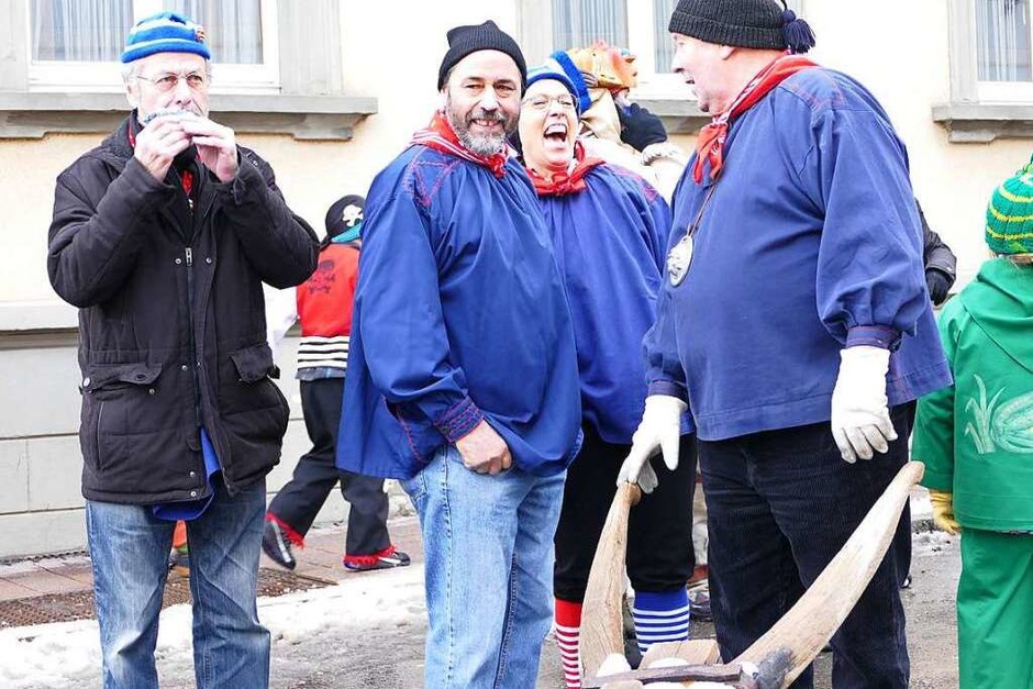 Fasnetumzug am Schmutzige Dunschdig in Bonndorf. (Foto: Stefan Limberger-Andris) Fasnetumzug am Schmutzige Dunschdig in Bonndorf. (Foto: Stefan Limberger-Andris)